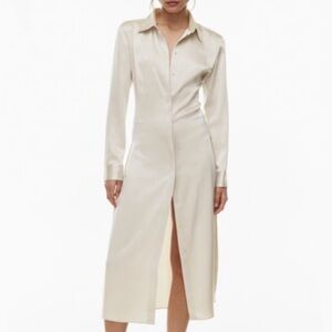 Aritzia Hearst Satin Dress
